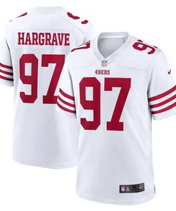 Javon Hargrave 97 San Francisco 49ers Men Game Jersey - White