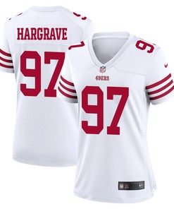 Javon Hargrave 97 San Francisco 49ers Women Game Jersey - White
