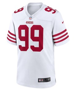 Javon Kinlaw 99 San Francisco 49ers Player Game Jersey - White