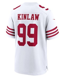 Javon Kinlaw 99 San Francisco 49ers Player Game Jersey - White