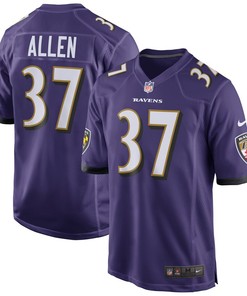 Javorius Allen Baltimore Ravens Nike Game Jersey - Purple