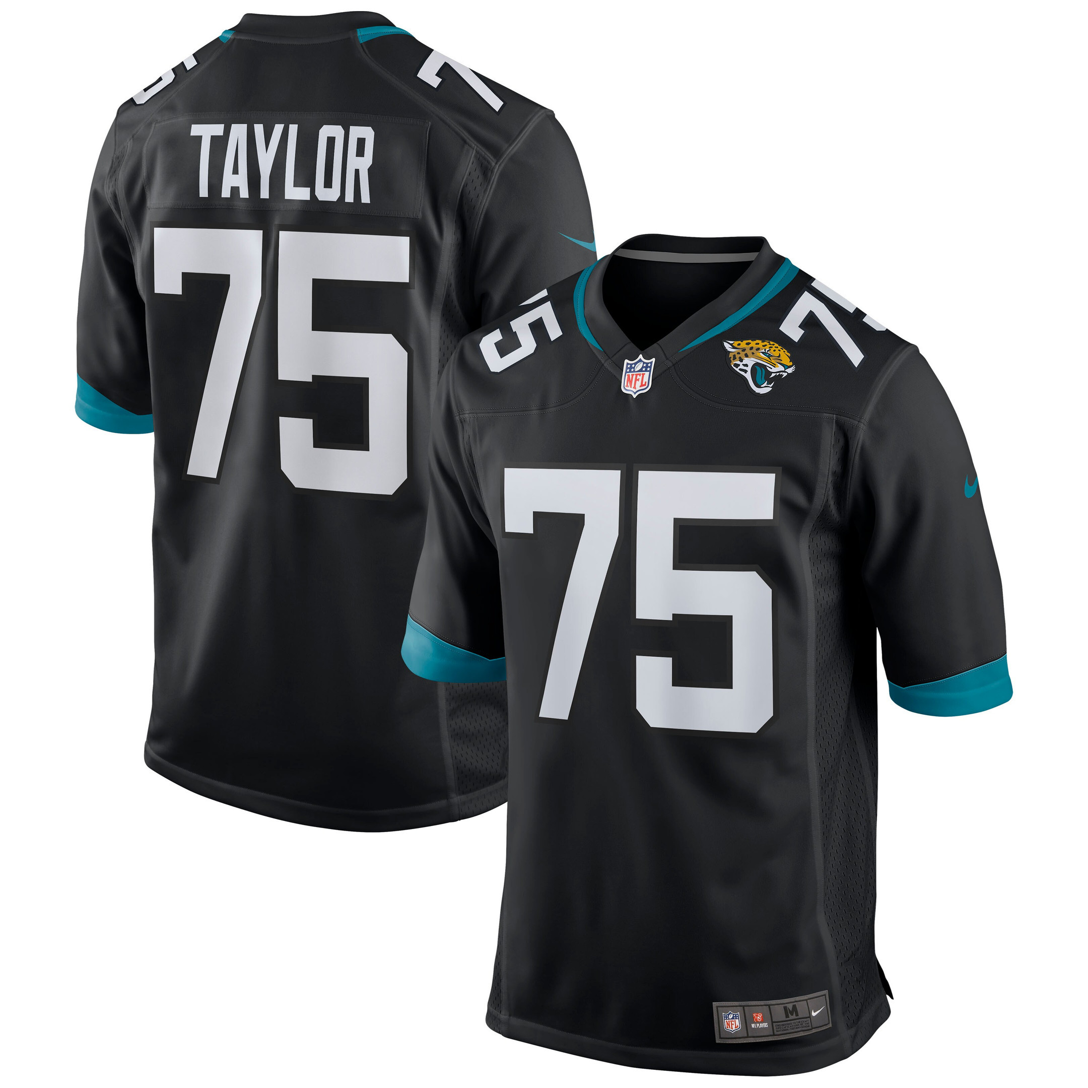 Jawaan Taylor Jacksonville Jaguars Game Jersey Black Nfl