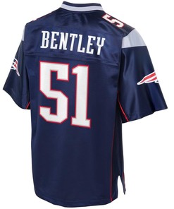 Jawhaun Bentley New England Patriots Nfl Pro Line Youth Player Jersey - Navy