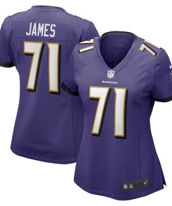 Jawuan James Baltimore Ravens Womens Player Game Jersey - Purple Nfl