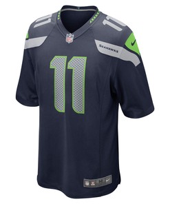 Jaxon Smith-Njigba 11 Seattle Seahawks 2023 NFL Draft Game Jersey - College Navy