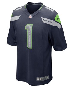 Jaxon Smith-Njigba Seattle Seahawks 2023 NFL Draft First Round Pick Game Jersey - College Navy