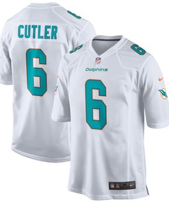 Jay Cutler Miami Dolphins Nike Game Jersey - White