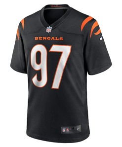 Jay Tufele Cincinnati Bengals Game Player Jersey - Black
