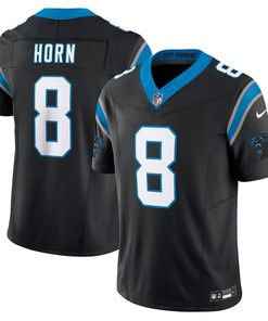 Jaycee Horn 8 Carolina Panthers Vapor F.U.S.E. Limited Jersey - Black