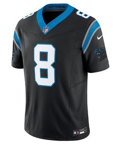 Jaycee Horn 8 Carolina Panthers Vapor F.U.S.E. Limited Jersey - Black