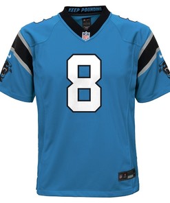 Jaycee Horn 8 Carolina Panthers Youth Alternate Game Jersey - Blue