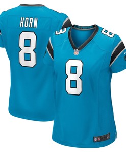 Jaycee Horn Carolina Panthers Womens Game Player Jersey - Blue Nfl