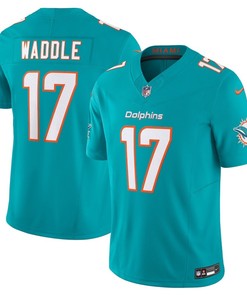 Jaylen Waddle 17 Miami Dolphins Vapor F.U.S.E. Limited Jersey - Aqua
