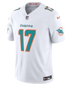 Jaylen Waddle 17 Miami Dolphins Vapor F.U.S.E. Limited Jersey - White