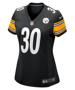 Jaylen Warren Pittsburgh Steelers Women's Game Player Jersey - Black