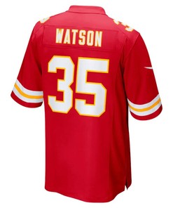 Jaylen Watson Kansas City Chiefs Game Player Jersey - Red