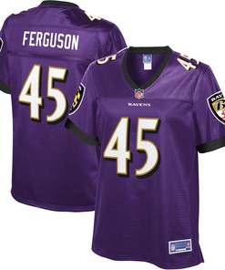 Jaylon Ferguson Baltimore Ravens Nfl Pro Line Womens Player Jersey - Purple