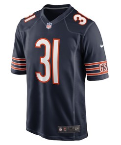Jaylon Jones Chicago Bears Game Player Jersey - Navy