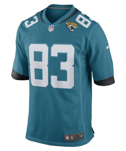 Jaylon Moore Jacksonville Jaguars Game Player Jersey - Teal