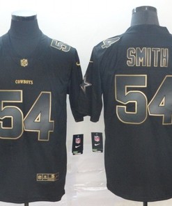 Jaylon Smith #54 Dallas Cowboys Nfl Explosion Legendary Gold Black Jersey