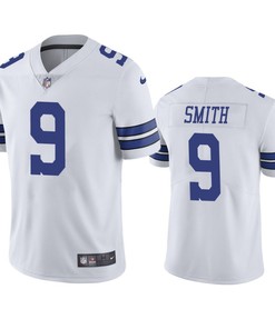 Jaylon Smith 9 Dallas Cowboys White Vapor Limited Jersey