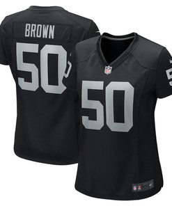 Jayon Brown Las Vegas Raiders Women's Game Jersey - Black