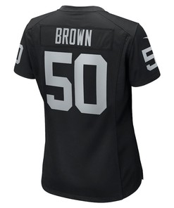 Jayon Brown Las Vegas Raiders Women's Game Jersey - Black