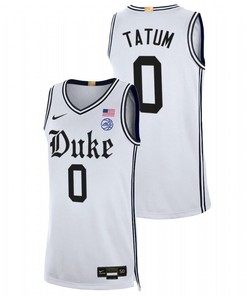 Jayson Tatum 0 White Duke Blue Devils 2023 Alumni Limited The Brotherhood Jersey
