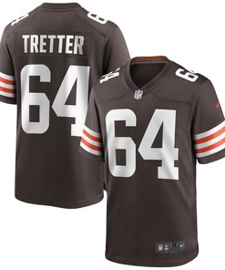 J.c. Tretter Cleveland Browns Game Jersey - Brown Nfl