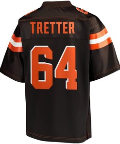 J.c. Tretter Cleveland Browns Nfl Pro Line Player Jersey - Brown