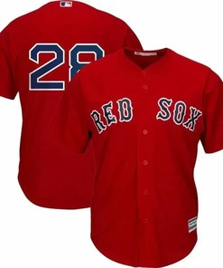 J.d. Martinez Boston Red Sox Alternate Official Cool Base Player Jersey - Scarlet
