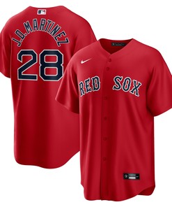 J.d. Martinez Boston Red Sox Alternate Replica Player Name Jersey - Red Mlb