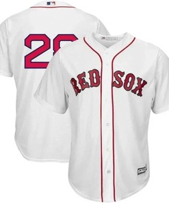 J.d. Martinez Boston Red Sox Home Official Cool Base Player Jersey - White