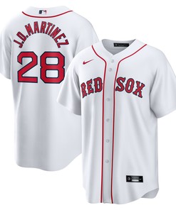 J.d. Martinez Boston Red Sox Home Replica Player Name Jersey - White Mlb