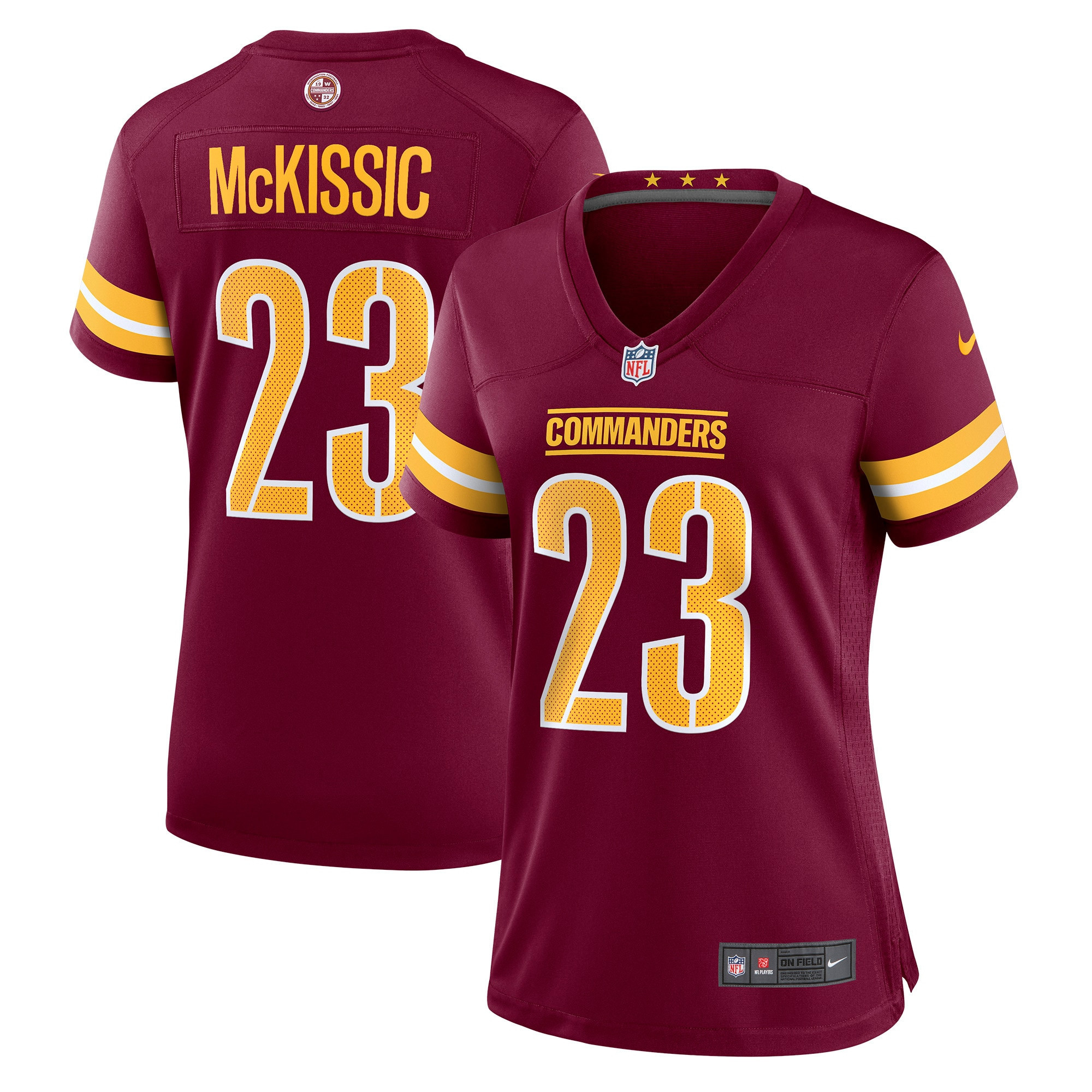 J.d. Mckissic Washington Commanders Womens Game Jersey - Burgundy Nfl