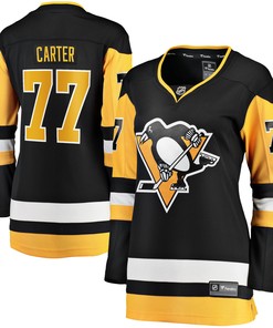 Jeff Carter Pittsburgh Penguins Fanatics Branded Womens 2017/18 Home Breakaway Jersey - Black Nhl