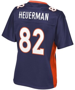 Jeff Heuerman Denver Broncos Nfl Pro Line Womens Alternate Player Jersey - Navy