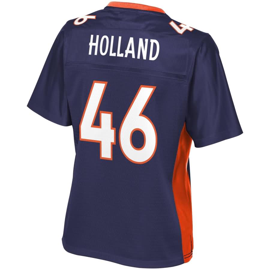 Jeff Holland Denver Broncos Nfl Pro Line Womens Alternate Player Jersey - Navy