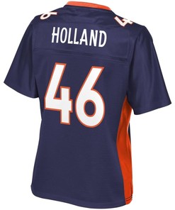 Jeff Holland Denver Broncos Nfl Pro Line Womens Alternate Player Jersey - Navy