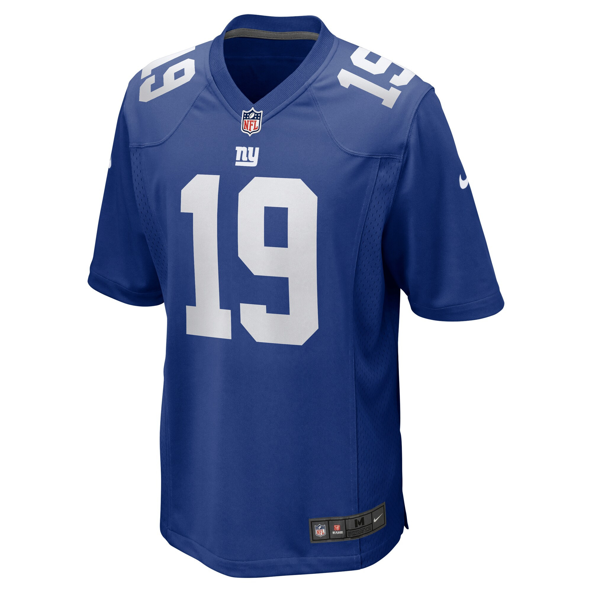 Jeff Smith 19 New York Giants Men Game Jersey - Royal