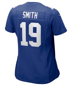 Jeff Smith 19 New York Giants Women's Game Jersey - Royal