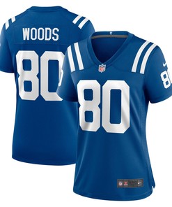 Jelani Woods Indianapolis Colts Womens Player Game Jersey - Royal Nfl