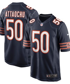 Jeremiah Attaochu Chicago Bears Game Player Jersey - Navy Nfl