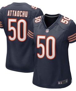 Jeremiah Attaochu Chicago Bears Womens Game Player Jersey - Navy Nfl