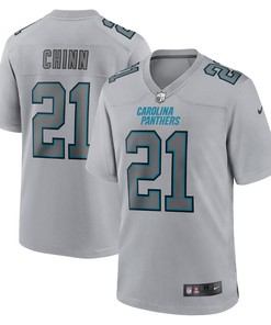 Jeremy Chinn 21 Carolina Panthers Atmosphere Fashion Game Jersey - Gray
