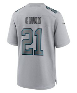 Jeremy Chinn 21 Carolina Panthers Atmosphere Fashion Game Jersey - Gray