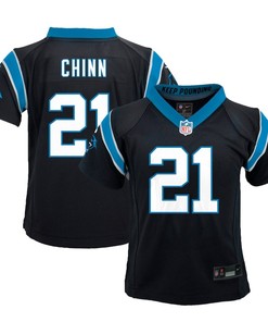 Jeremy Chinn 21 Carolina Panthers Game Jersey - Youth Black