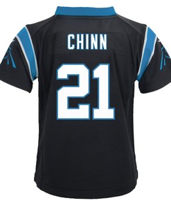Jeremy Chinn 21 Carolina Panthers Game Jersey - Youth Black