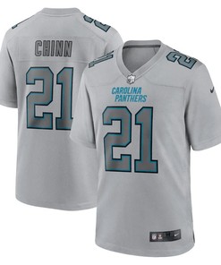 Jeremy Chinn 21 Carolina Panthers Men Atmosphere Fashion Game Jersey - Gray