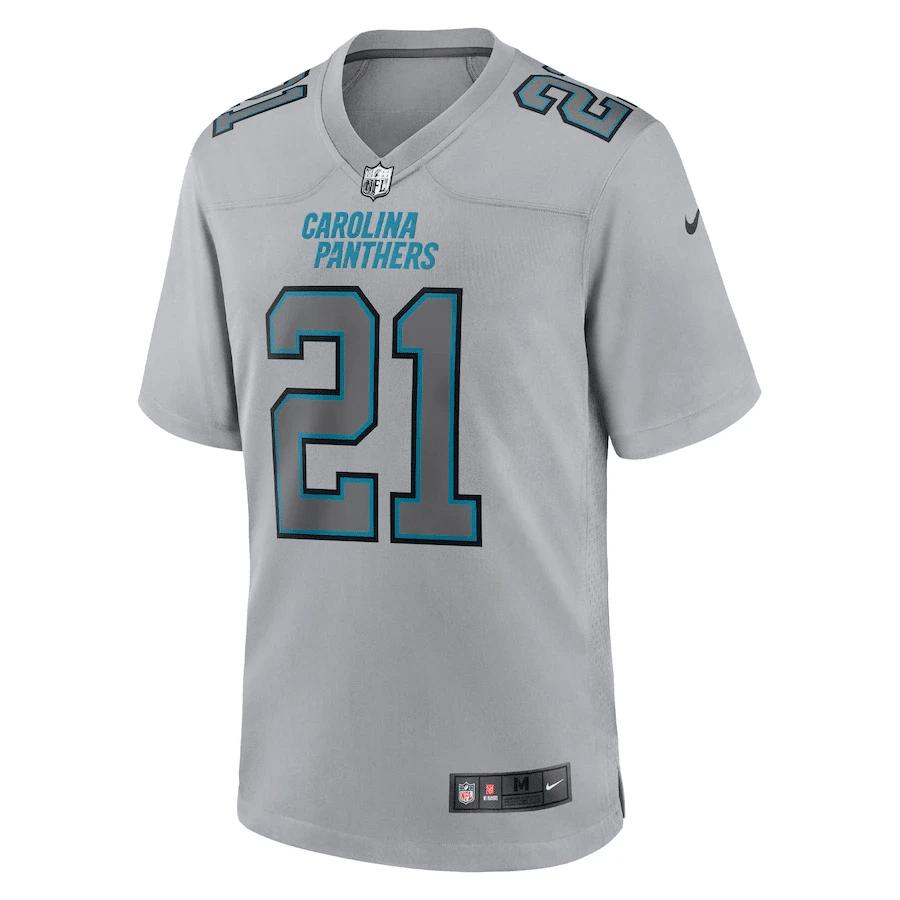 Jeremy Chinn 21 Carolina Panthers Men Atmosphere Fashion Game Jersey - Gray
